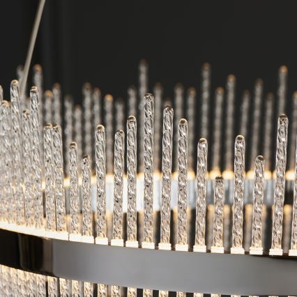 Endon 107108 - Żyrandol LED na lince LED/56W/230V 3000K chrom błyszczący