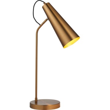 Endon 107527 - Lampa stołowa KARNA 1xE27/10W/230V mosiądz