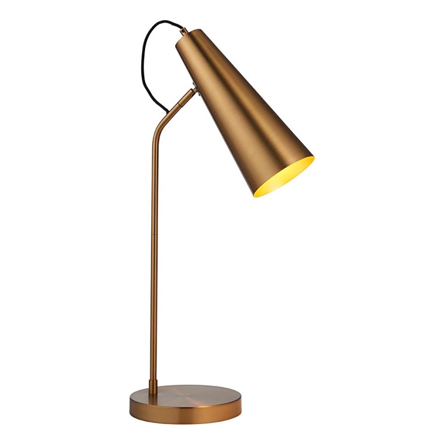 Endon 107527 - Lampa stołowa KARNA 1xE27/10W/230V mosiądz