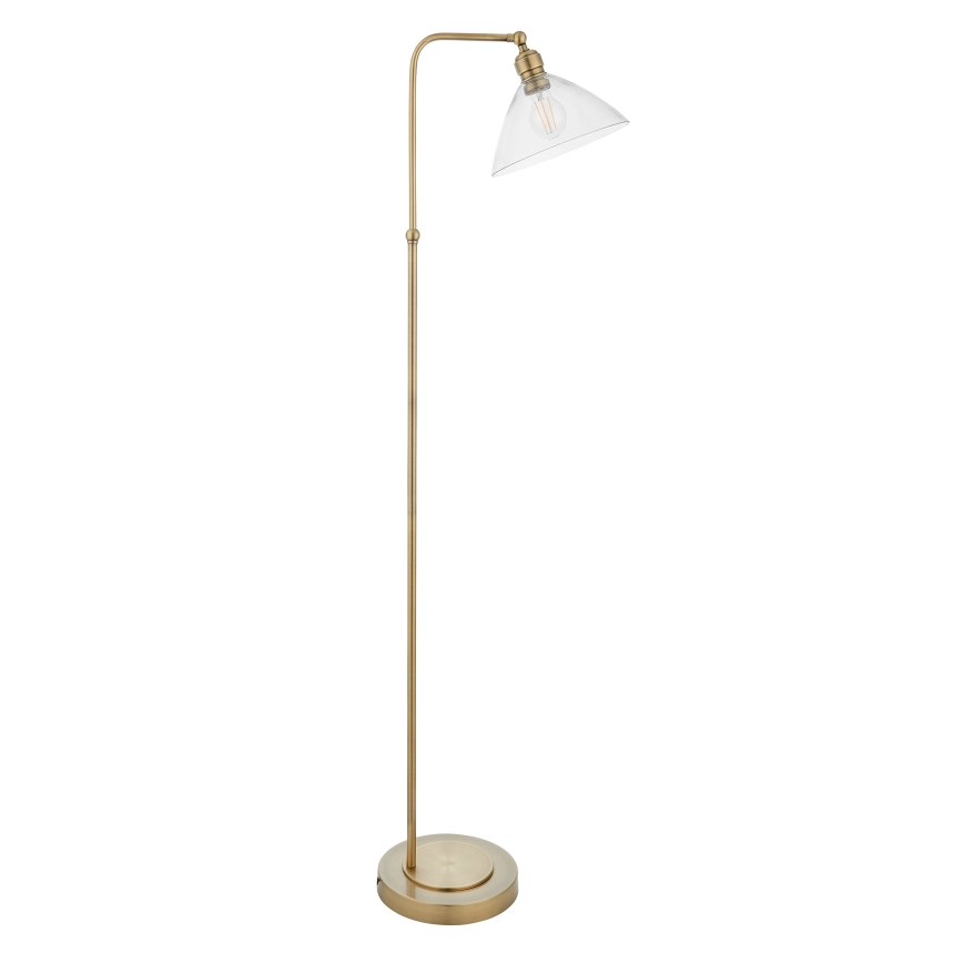 Endon 107609 - Lampa podłogowa 1xE27/10W/230V mosiądz