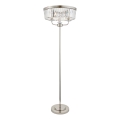 Endon 108103 - Lampa podłogowa CHESTERFIELD 3xE14/6W/230V chrom błyszczący