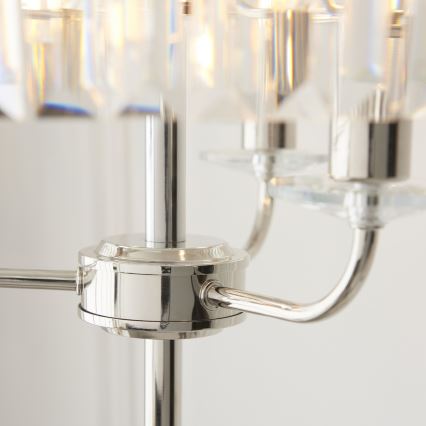 Endon 108103 - Lampa podłogowa CHESTERFIELD 3xE14/6W/230V chrom błyszczący