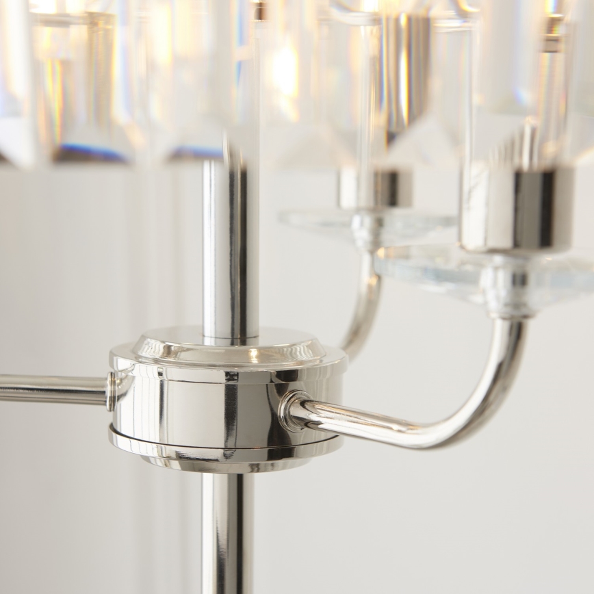 Endon 108103 - Lampa podłogowa CHESTERFIELD 3xE14/6W/230V chrom błyszczący