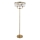 Endon 110644 - Lampa podłogowa CHESTERFIELD 3xE14/6W/230V mosiądz