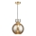 Endon 111336 - Lampa wisząca na lince 1xE27/10W/230V złota/przydymiona czerń