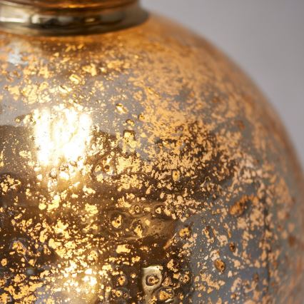 Endon 111336 - Lampa wisząca na lince 1xE27/10W/230V złota/przydymiona czerń