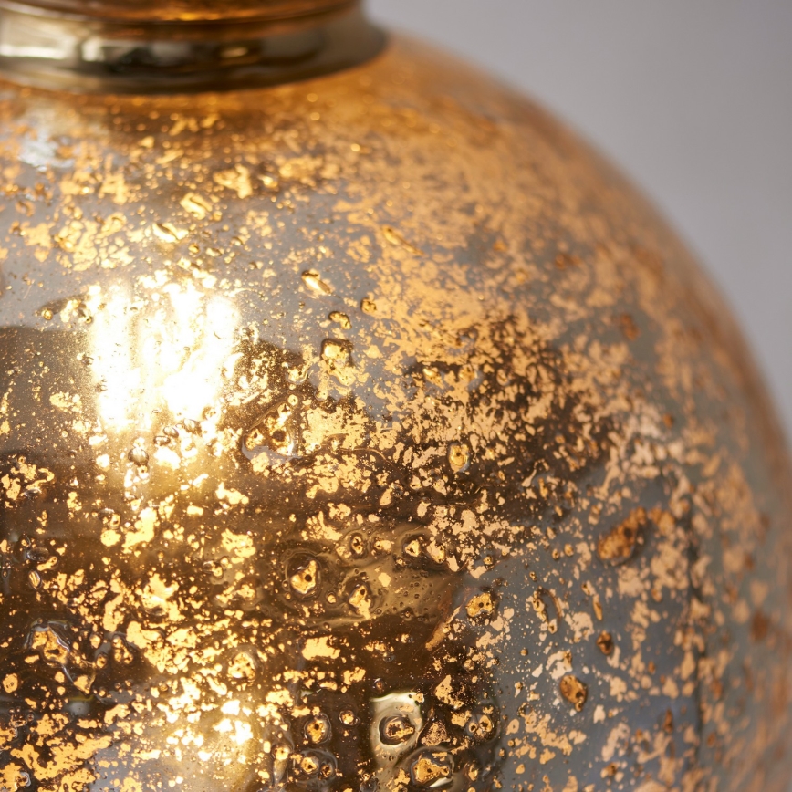 Endon 111336 - Lampa wisząca na lince 1xE27/10W/230V złota/przydymiona czerń