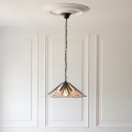 Endon 111922 - Żyrandol na łańcuchu Tiffany ASTORIA 3xE27/10W/230V śr. 48 cm