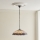 Endon 111985 - Żyrandol na łańcuchu Tiffany HUTCHINSON 3xE27/10W/230V, średnica 50 cm