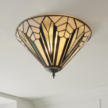 Endon 112191 - Lampa sufitowa Tiffany ASTORIA 2xE27/60W/230V Ø 40 cm