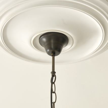 Endon 112246 - Żyrandol Tiffany BOTANICA na łańcuchu 1xE27/60W/230V śr. 45 cm