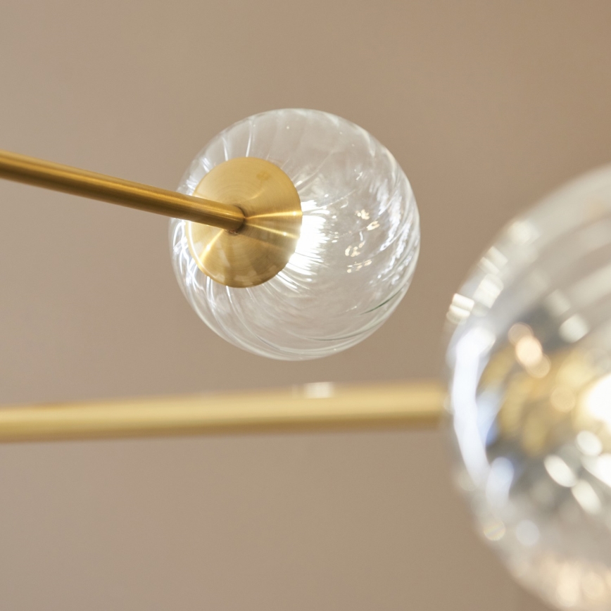 Endon 114039 - Żyrandol na pręcie 6xG9/3,2W/230V złoty