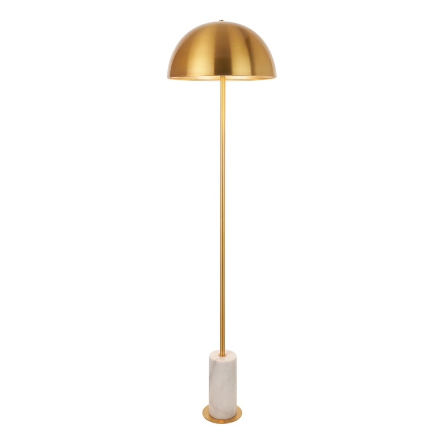 Endon 114208 - Lampa podłogowa BERTOIA 1xE27/10W/230V mosiądz