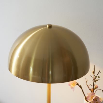 Endon 114210 - Lampa stołowa BERTOIA 1xE14/7W/230V mosiądz