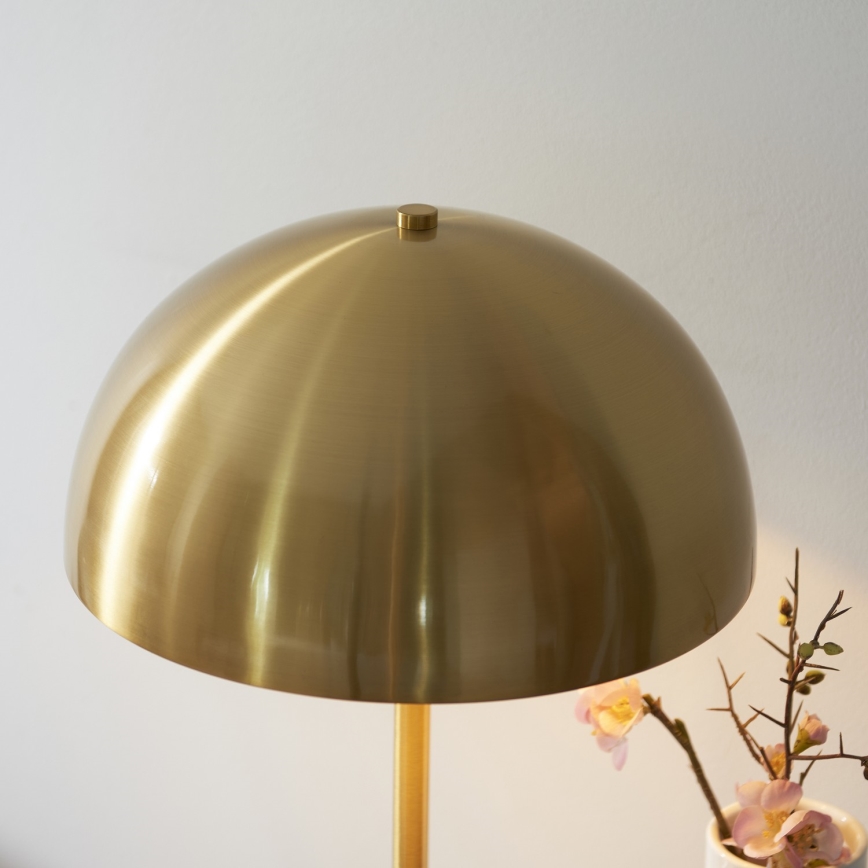 Endon 114210 - Lampa stołowa BERTOIA 1xE14/7W/230V mosiądz