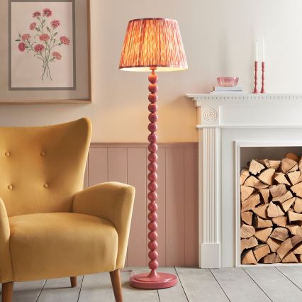 Endon 114667 - Lampa podłogowa HIGGLEDY 1xE27/10W/230V różowy