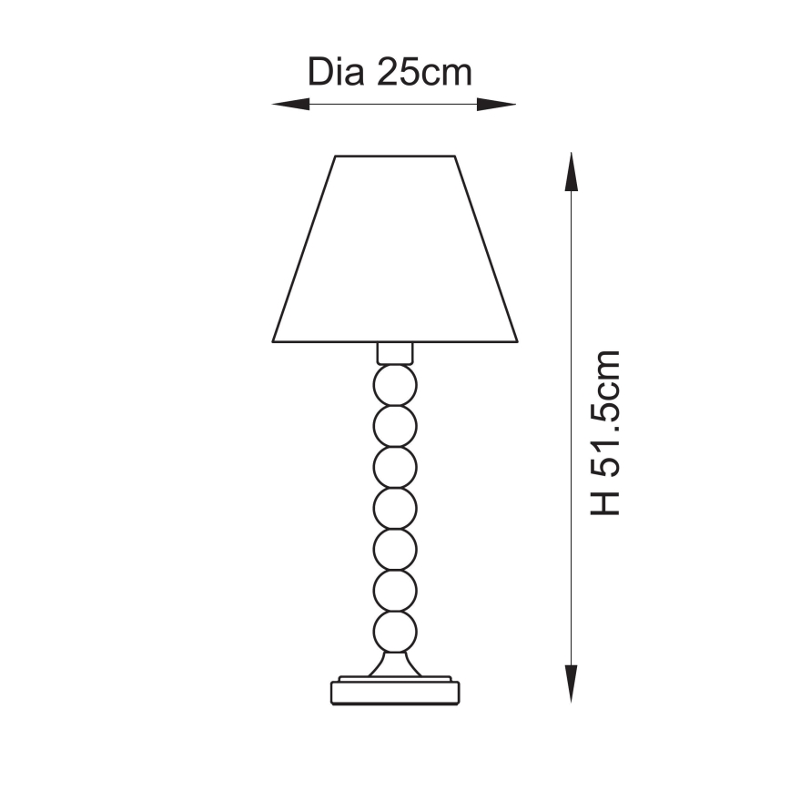 Endon 114735 - Lampa stołowa HIGGLEDY 1xE14/7W/230V różowy/pomarańczowy