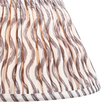 Endon 114785 - Lampa stojąca LED BURLEY, ściemnialna, ładowalna, 1,5W/5V, 3600 mAh, mosiądz/szary