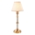 Endon 114849 - LED Ściemnialna akumulatorowa lampa stołowa MORTON LED/1,5W/5V 3600 mAh mosiądz/beżowa