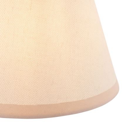 Endon 114849 - LED Ściemnialna akumulatorowa lampa stołowa MORTON LED/1,5W/5V 3600 mAh mosiądz/beżowa
