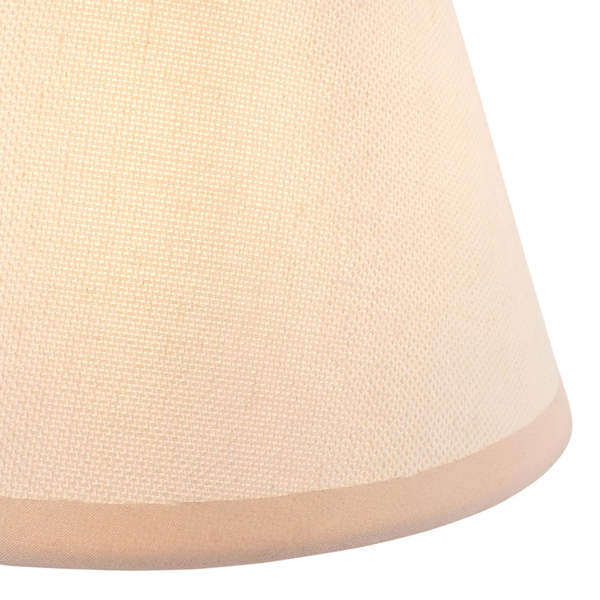 Endon 114849 - LED Ściemnialna akumulatorowa lampa stołowa MORTON LED/1,5W/5V 3600 mAh mosiądz/beżowa