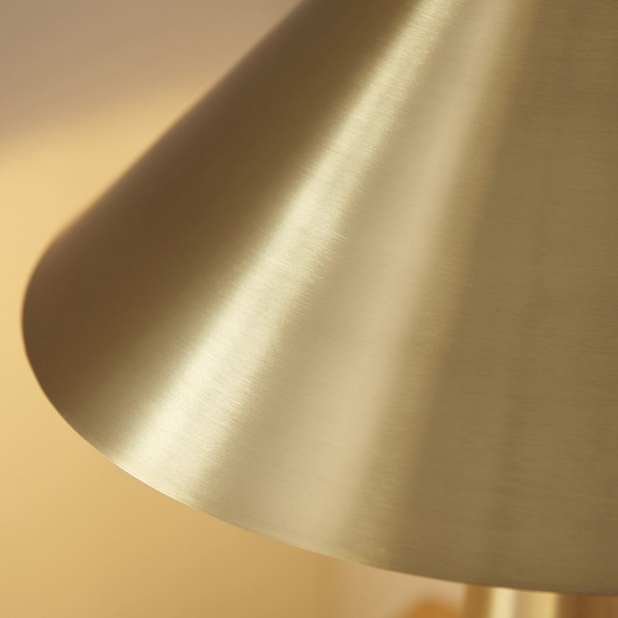 Endon 118685 - Lampa stołowa ISAK 1xE27/10W/230V złota