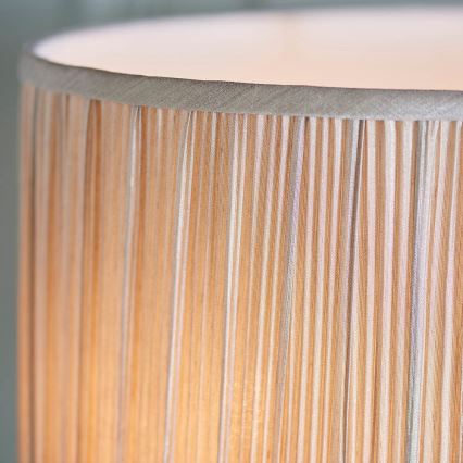 Endon 63648 - Lampa stołowa STANFORD 2xE14/40W/230V mosiądz/beżowa