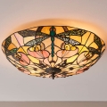 Endon 63922 - Lampa sufitowa Tiffany ASHTON 2xE27/60W/230V śr. 45 cm