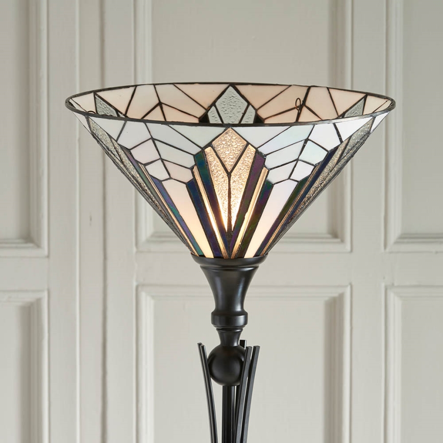 Endon 63933 - Lampa podłogowa ASTORIA 1xE27/60W/230V śr. 40 cm