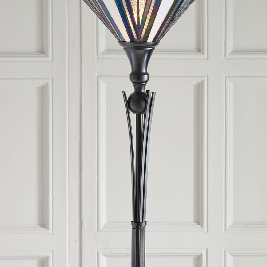 Endon 63933 - Lampa podłogowa ASTORIA 1xE27/60W/230V śr. 40 cm