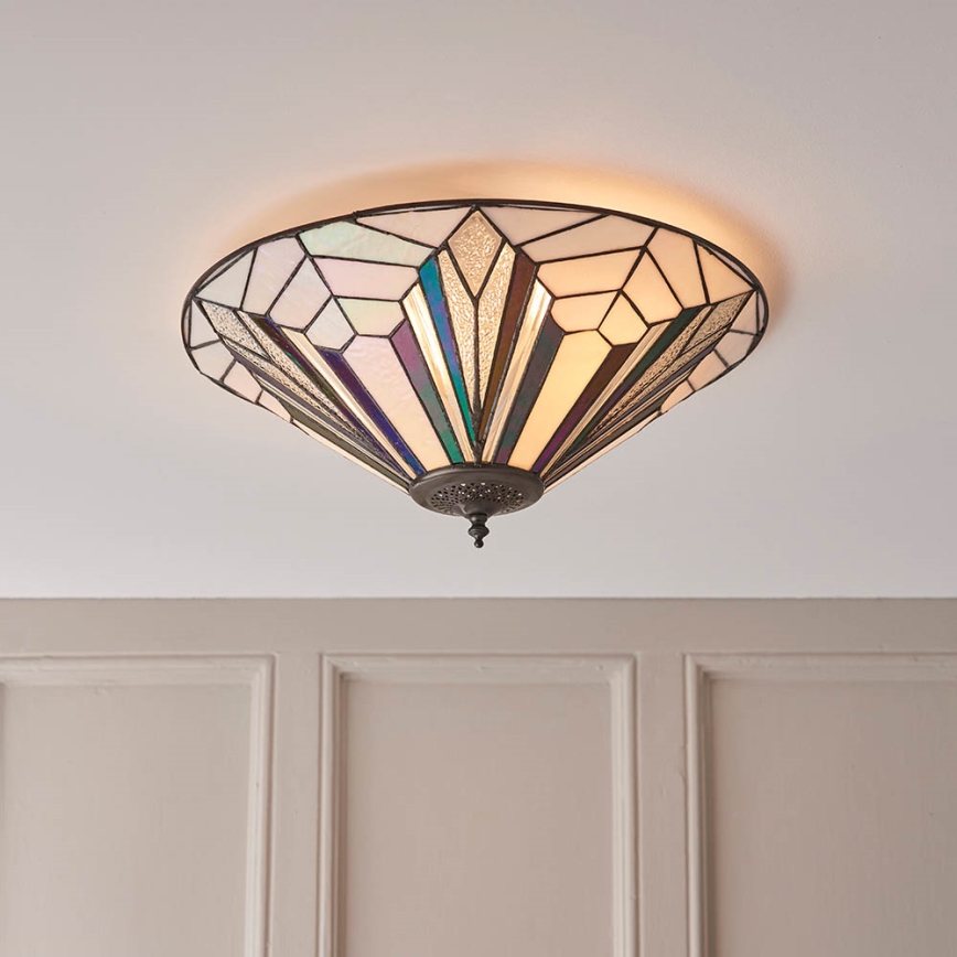 Endon 63935 - Plafon ASTORIA 2xE27/60W/230V śr. 48 cm