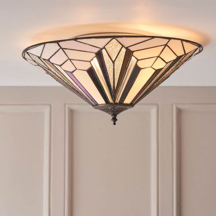 Endon 63935 - Plafon ASTORIA 2xE27/60W/230V śr. 48 cm
