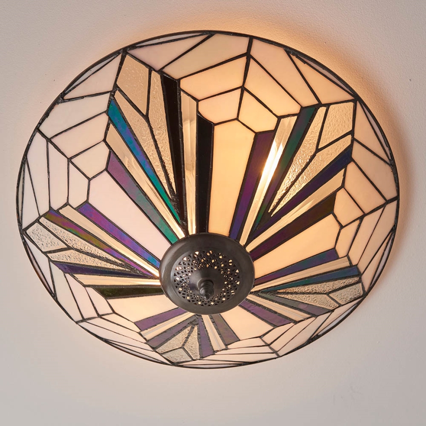 Endon 63935 - Plafon ASTORIA 2xE27/60W/230V śr. 48 cm