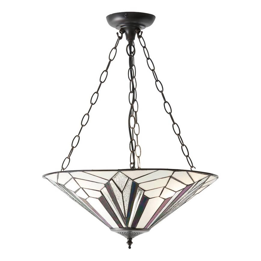 Endon 63936 - Żyrandol na łańcuchu ASTORIA 3xE27/60W/230V śr. 48 cm