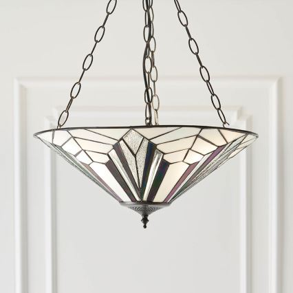 Endon 63936 - Żyrandol na łańcuchu ASTORIA 3xE27/60W/230V śr. 48 cm
