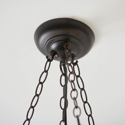 Endon 63936 - Żyrandol na łańcuchu ASTORIA 3xE27/60W/230V śr. 48 cm