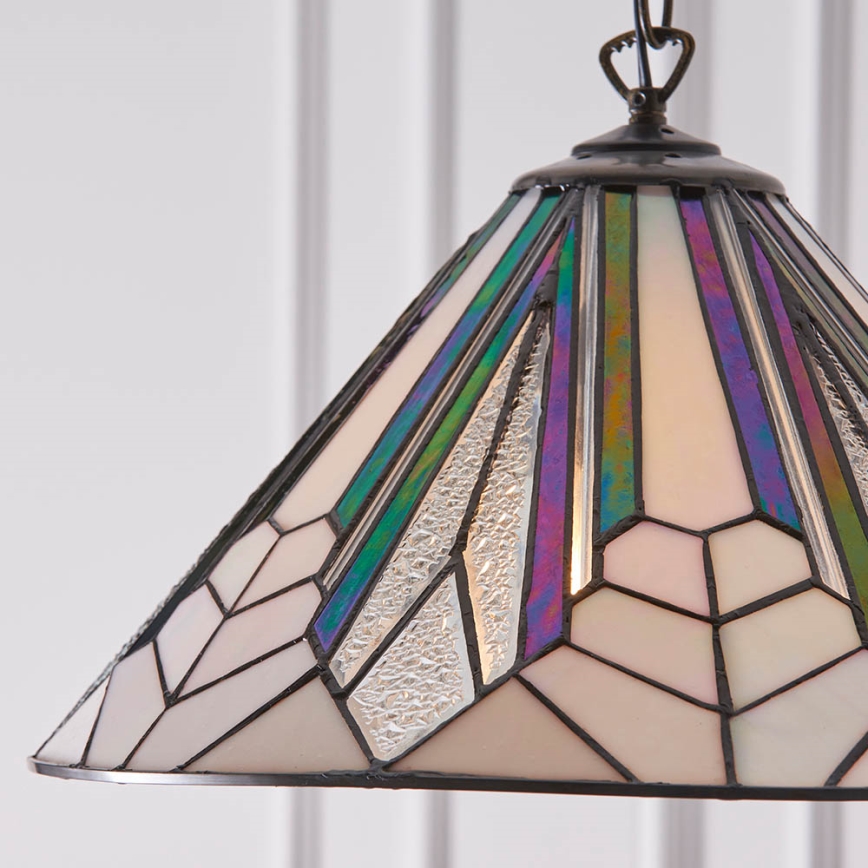 Endon 63937 - Żyrandol na łańcuchu ASTORIA 1xE27/60W/230V śr. 40 cm