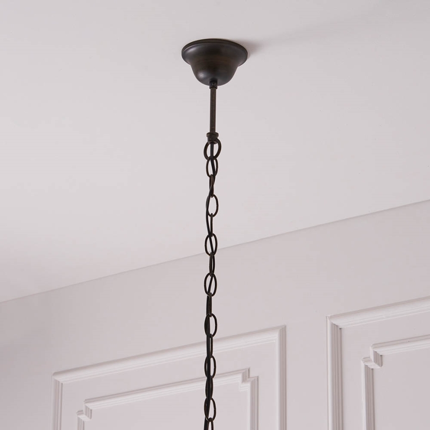 Endon 63937 - Żyrandol na łańcuchu ASTORIA 1xE27/60W/230V śr. 40 cm