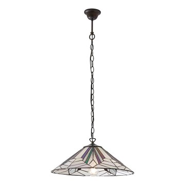 Endon 63938 - Żyrandol na łańcuchu ASTORIA 1xE27/60W/230V śr. 48 cm