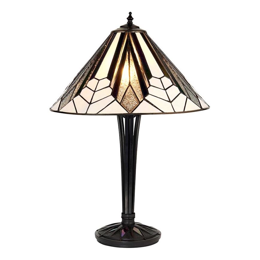 Endon 63939 - Lampa stołowa Tiffany ASTORIA 2xE27/60W/230V średnica 40 cm