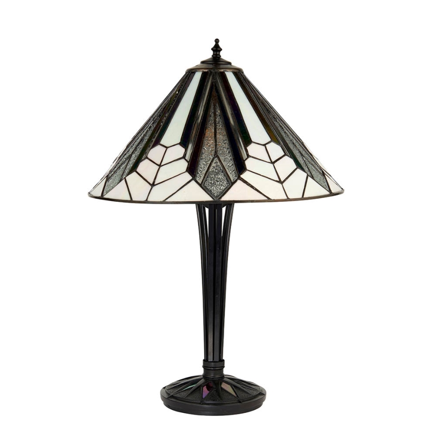 Endon 63939 - Lampa stołowa Tiffany ASTORIA 2xE27/60W/230V średnica 40 cm