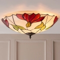 Endon 63960 - Lampa sufitowa Tiffany BOTANICA 2xE27/60W/230V śr. 45 cm