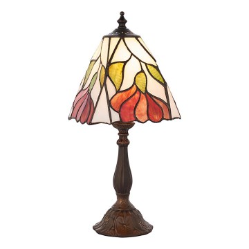 Endon 63963 - Lampa stołowa Tiffany BOTANICA 1xE14/40W/230V śr. 16 cm