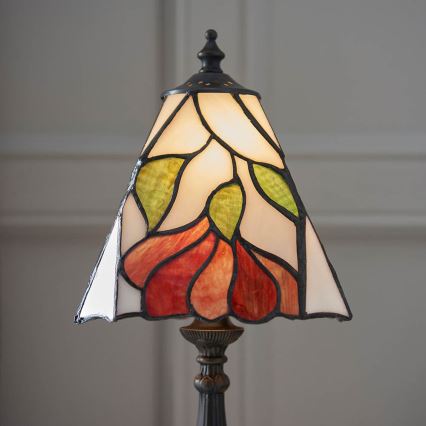 Endon 63963 - Lampa stołowa Tiffany BOTANICA 1xE14/40W/230V śr. 16 cm