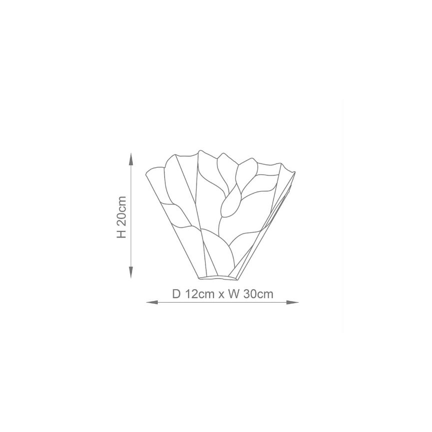 Endon 63964 - Kinkiet BOTANICA 1xE14/40W/230V
