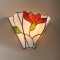 Endon 63964 - Kinkiet Tiffany BOTANICA 1xE14/40W/230V
