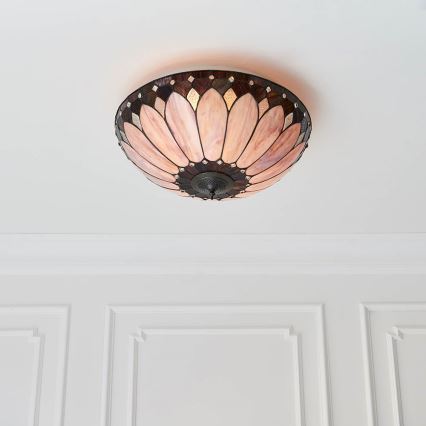 Endon 63973 - Plafon BROOKLYN 2xE14/60W/230V śr. 50 cm