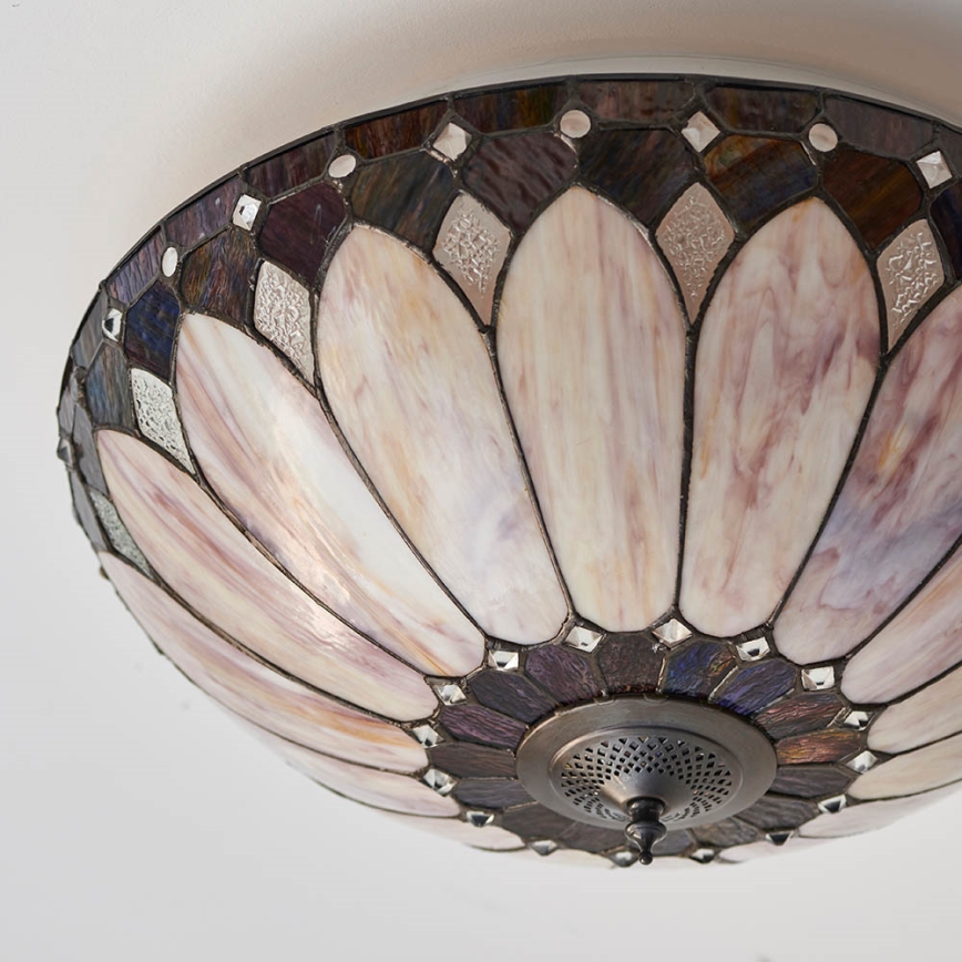 Endon 63973 - Plafon BROOKLYN 2xE14/60W/230V śr. 50 cm
