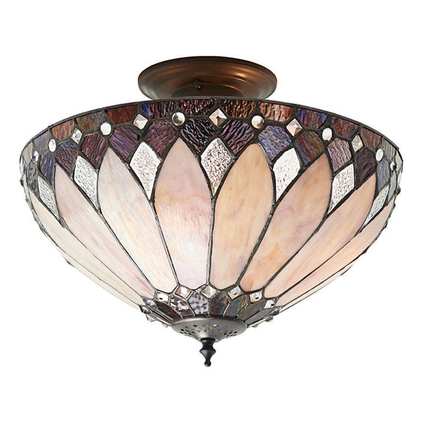 Endon 63978 - Żyrandol natynkowy BROOKLYN 3xE27/60W/230V śr. 40 cm