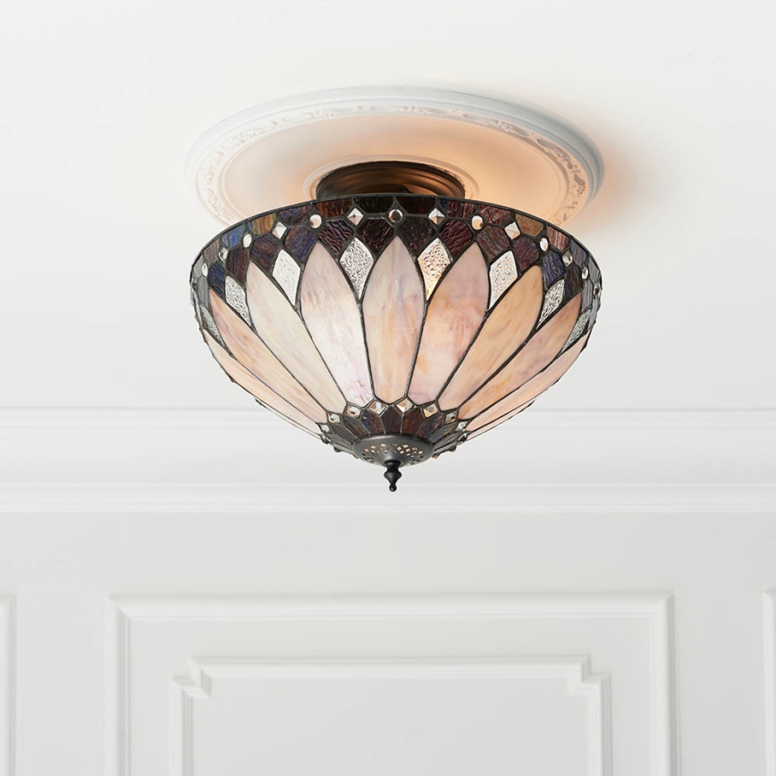 Endon 63978 - Żyrandol natynkowy BROOKLYN 3xE27/60W/230V śr. 40 cm